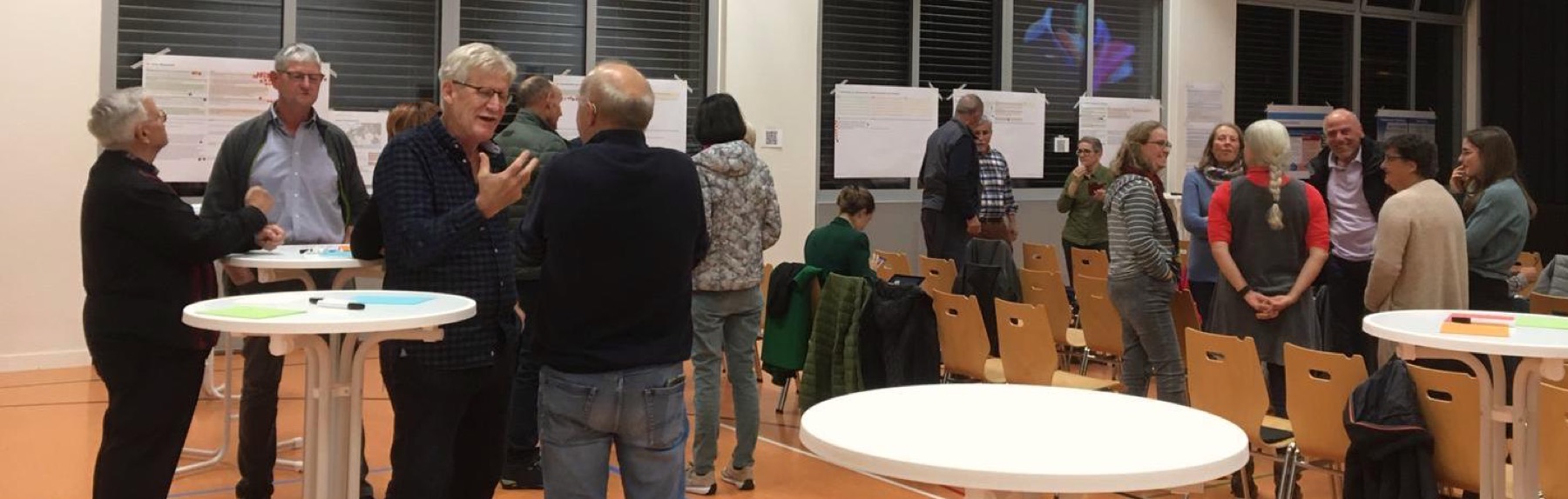 Diskutieren nach der Abstimmung